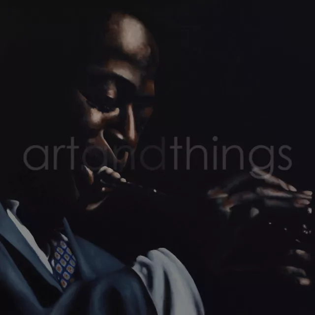 Miles Davis | Jazz Musician | Framed Signed LIMITED EDITION Print | Wall Art