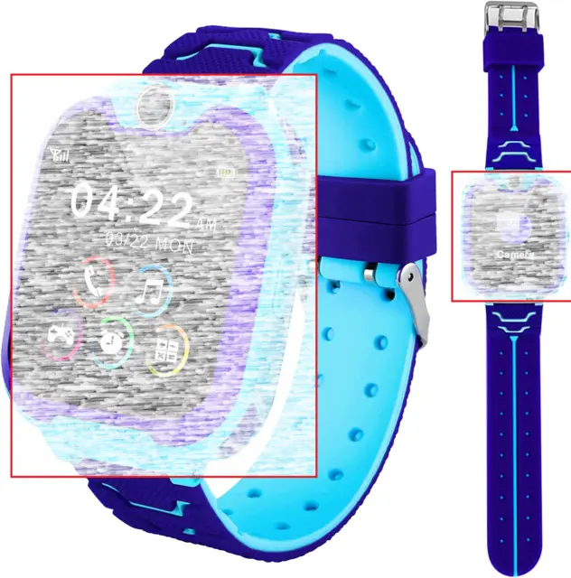 Cinturino di ricambio Blu per Smartwatch Bambini