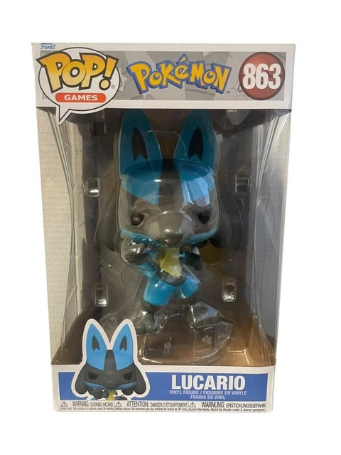Funko Pop! Jumbo Pokémon Lucario 863 - Figurine Vinyl Neuve