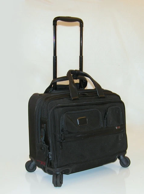 TUMI Alpha 3 Deluxe 4 Wheeled Spinner 17" Brief Carry-On - 2603627D3 / 117158