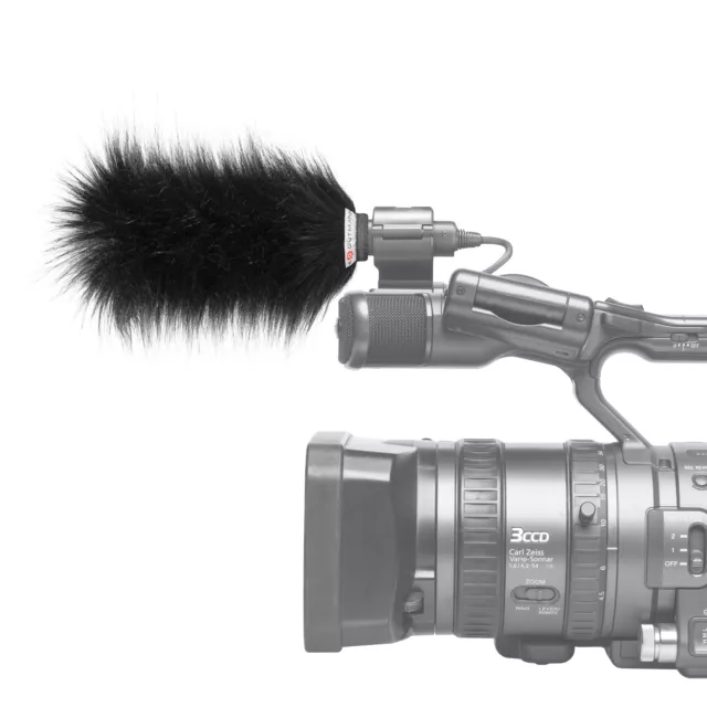 Gutmann Microphone Fur Windscreen Windshield for Rode VideoMic
