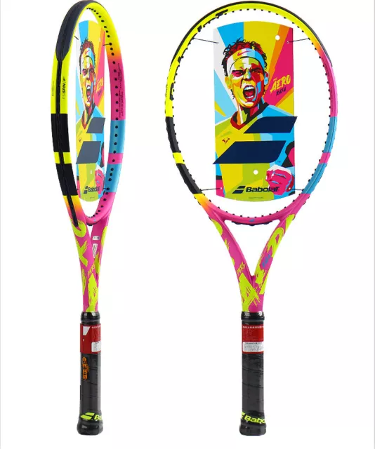 Babolat 2023 Pure Aero RAFA Tennis Racquet Racket 100sq 290g 16x19 G2G3 Unstrung