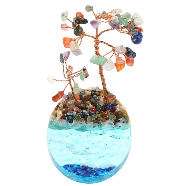 Set 7 Pietre Chakra VOANZO - Cristalli Naturali Per Guarigione, Meditazione, Benessere - Foto 4