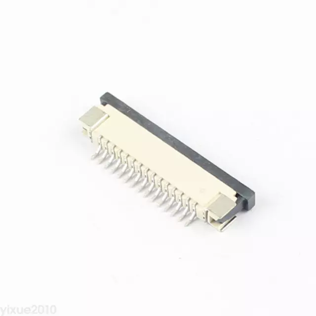 10Pcs FPC FFC 1.0mm Pitch 15 Pin Drawer Type Flat Cable Connector Bottom Contact