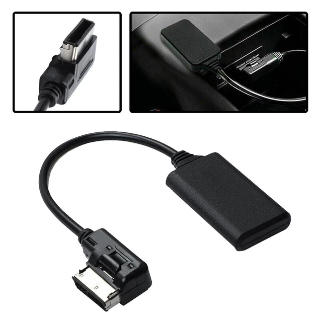 AMI MMI Bluetooth Music Interface AUX Audio Cable Adapter For 3G Audi A3 A4 A5
