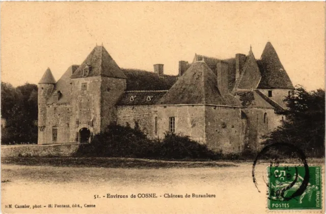 CPA AK Env. de COSNE - Chateau de Buranlure (518329)