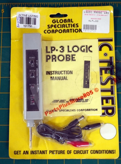 Ttl - Cmos- High Speed Logic Probe Lp-3    Unopened              **Rare Find**