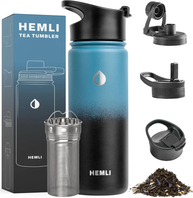 18 Oz Tea Infuser Bottle, Tea Thermos, Tea Tumbler with Infuser, Tea Bottle, Tea