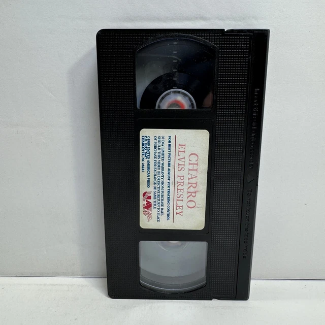 CHARRO VHS 1969 Western Elvis Presley Gemstone Entertainment 8 95 charro-vhs-1969-western-elvis-presley-gemstone-entertainment-8-95