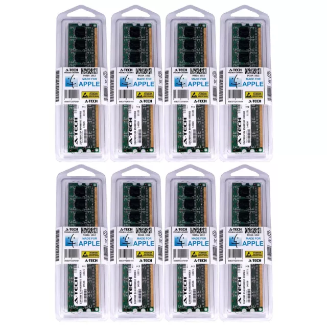 16GB KIT 8X 2GB PC2-4200 Apple Power Mac G5 Quad Dual Core A1177 Memory Ram