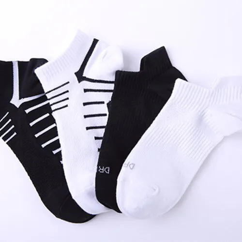 4/8Pack Men Ankle Quarter Athletic Striped Sport Low Cut Cotton Casual Sock 7-11 3