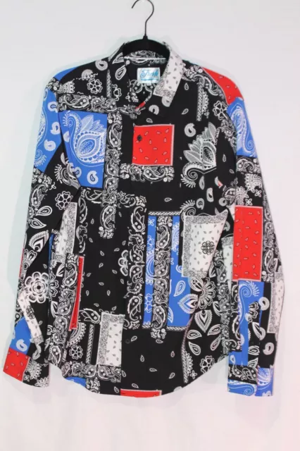 FRESH Prints of Bel-Air By the Drill Clothing Co Men's Long Sleeve Shirt Size L