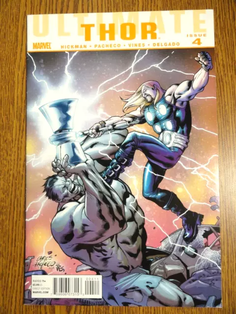 Ultimate Thor #4 Pacheco Hulk Housse Clé 1st Imprimé Neuf Hickman Marvel Mcu