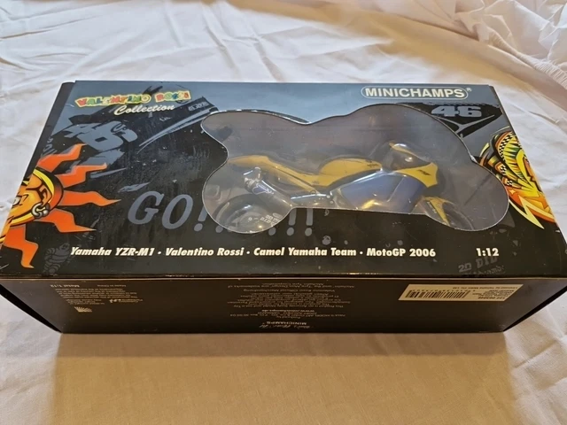 MINICHAMPS YAMAHA YZR-M1 Rossi Camel Yamaha Team Motogp 06 122 06304 Logo Simple EUR 117,04 - FR