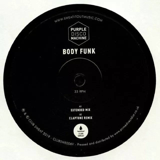 PURPLE DISCO MACHINE - Body Funk (remixes) - Vinyl (12")