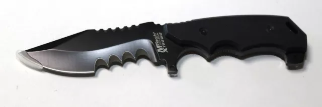 MTech USA Xtreme coltello outdoor nero G10 maniglia MTEC-1033 coltello da caccia 278