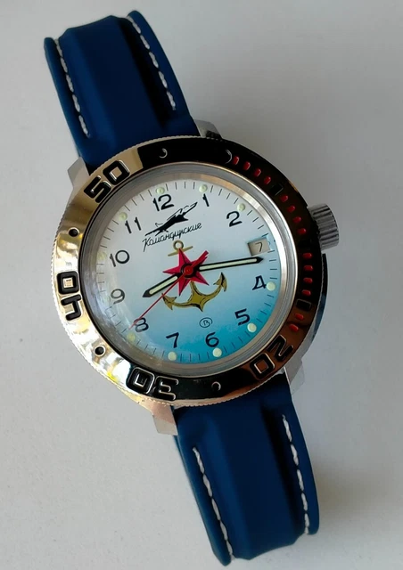 Komandirskie Soviet Watch Pobeda Death To Spies Men's Watch - Foto 12