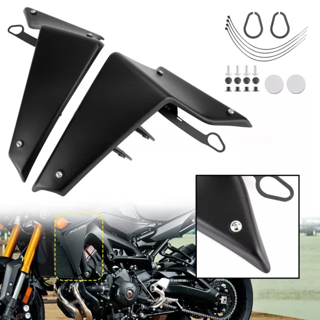 Déflecteur d'aile aérodynamique pour YAMAHA MT-09 SP FZ09 2021-2022 Black