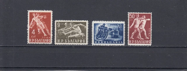 Bulgarien 1949 J. postfrisch Satz MiNr. 704-707 MNH(**)