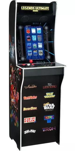 Legends Ultimate Mini, Full Height Arcade Game Machine, Home Arcade, Classic 150