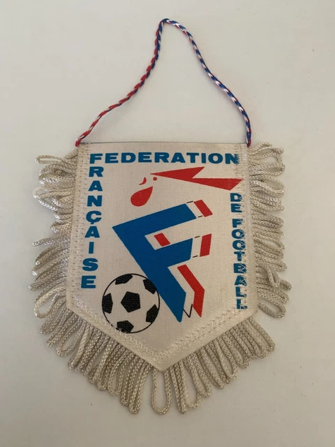 FFF fanion palmares coupe vintage pennant football equipe de France