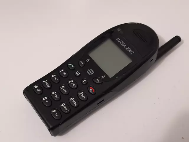 rare téléphone portable vintage AEG MATRA 2082 1998 1999 non testé