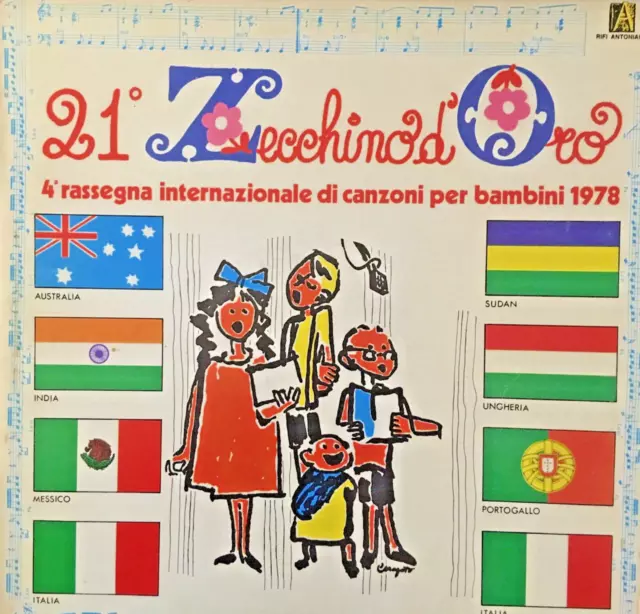 LO ZECCHINO DORO 21° Edizione - LP 12' 33giri del 1978
