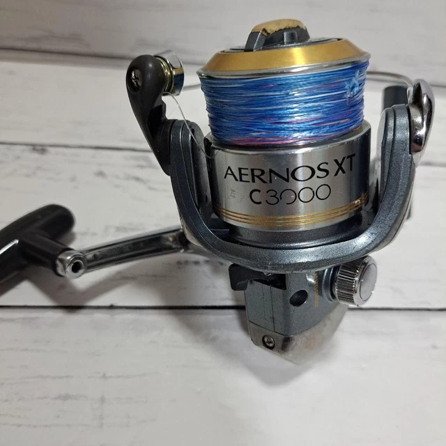 SHIMANO AERNOS XT 1000 3000 4000 Spinning Reels 3-Pack Used