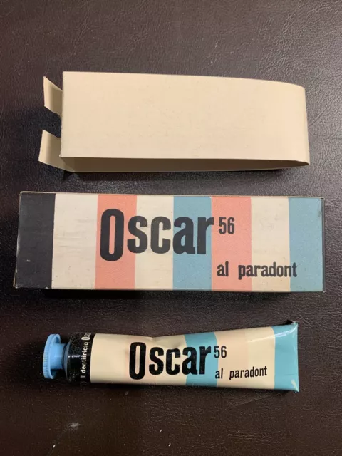 Dentifricio Oscar Zignago SFAI Portogruaro vintage Fuori Commercio