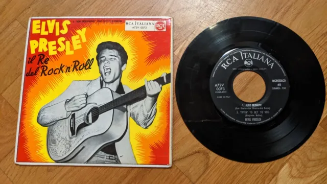 Elvis  Presley Ep A72V0073 Italiano originale 1957"Il Re Del Rock And Roll"