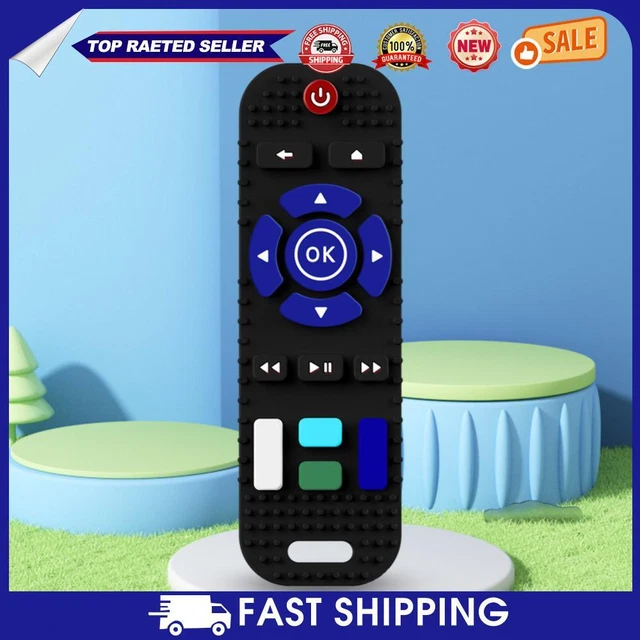 HOT BABY TEETHER Toy Food Grade TV Remote Teethers for Boys and