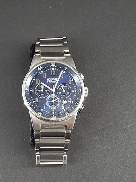 Esprit chronograph 805 all stainless deals