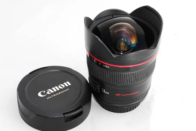 Canon Ef 14Mm F2.8 L Ii Usm Single Focus Super Wide Angle Telephoto Lens Digital