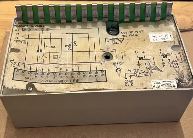 Krom Schroder Ifs 110Im-5/1/1N 84367170 Automatic Burner Control Unit Box 110Im 2