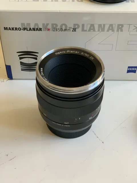 Zeiss Makro-Planar T 2/50mm ZE lens