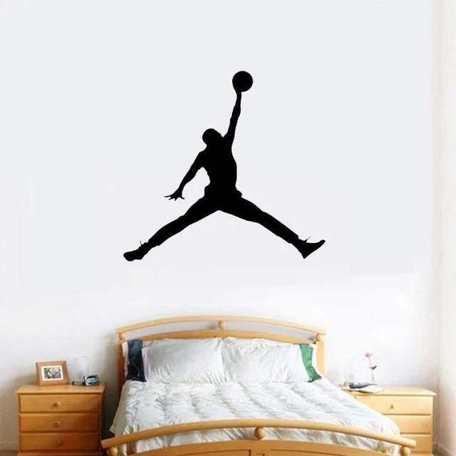 NIKE JORDAN WALL Sticker UK SELLER Art Decal Mural Michael Jumpman £2.