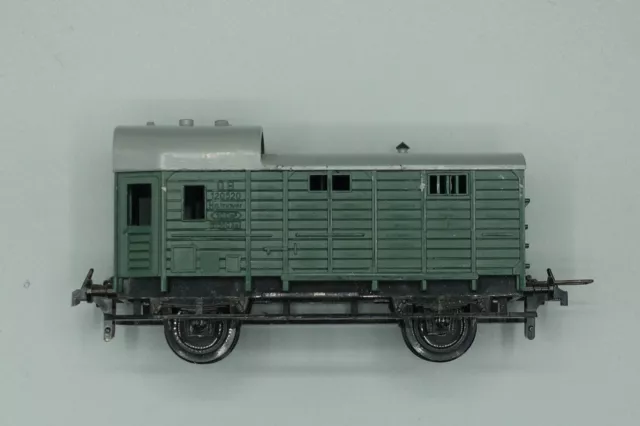 TRIX Express Art. 3454 DB 120520 Vagone bagagliaio verde carro 2 assi h0 1/87