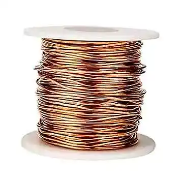 99.9% Soft Copper Wire, 14 Gauge/1.6mm Diameter 92 Feet/28m 1.1 Pound Spool