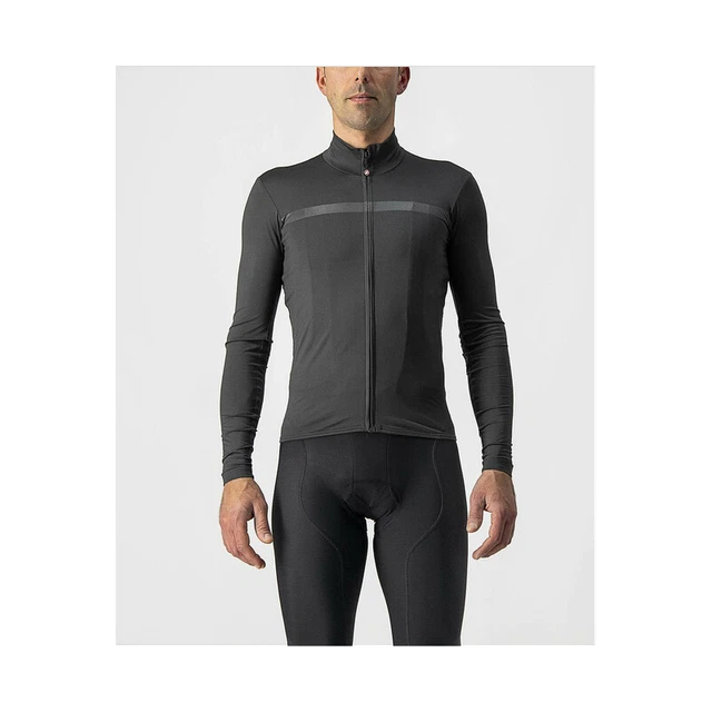 Castelli Maglia Pro Thermal Mid Ls Dark Gray
