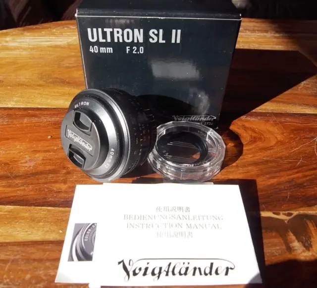 Voigtländer Ultron 40mm f/2.0 SL II Nikon F