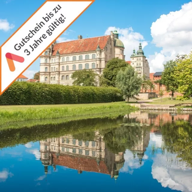 Kurzurlaub Güstrow Mecklenburg 3 Tage für 2 Personen 3* Hotel Gutschein HP Plus