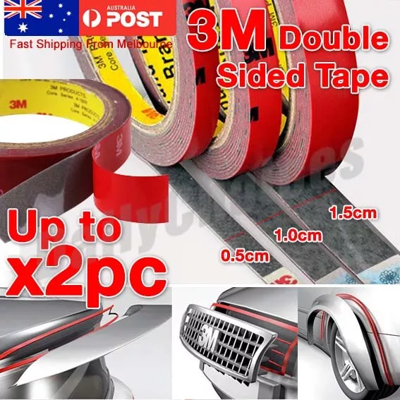 Vehicle 3M Strong Permanent Double Sided Super Sticky Versatile Roll Tape Craft