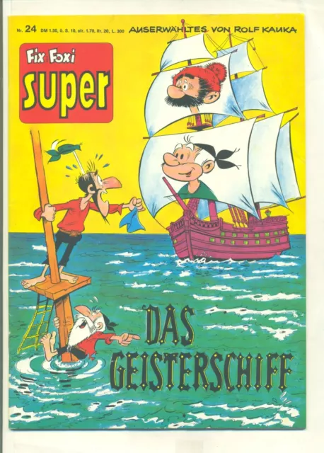 Fix und Foxi Super Tip Top Nr. 24  ( 0 - 1 )   Original 1969