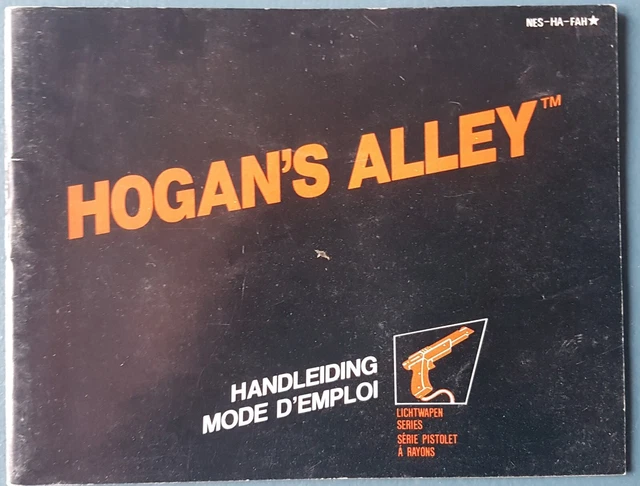 Livret Hogan's alley sur NES