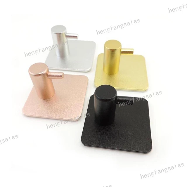 Bathroom Adhesive wall Hanging Hooks Coat Rack Key Holder Towel Clothes hanger
