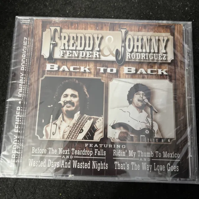 Back to Back by Freddy Fender & Johnny Rodriguez CD [Universal Special Product]