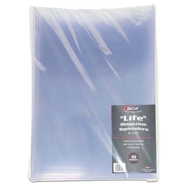 20 BCW Life Magazine Topload Holder