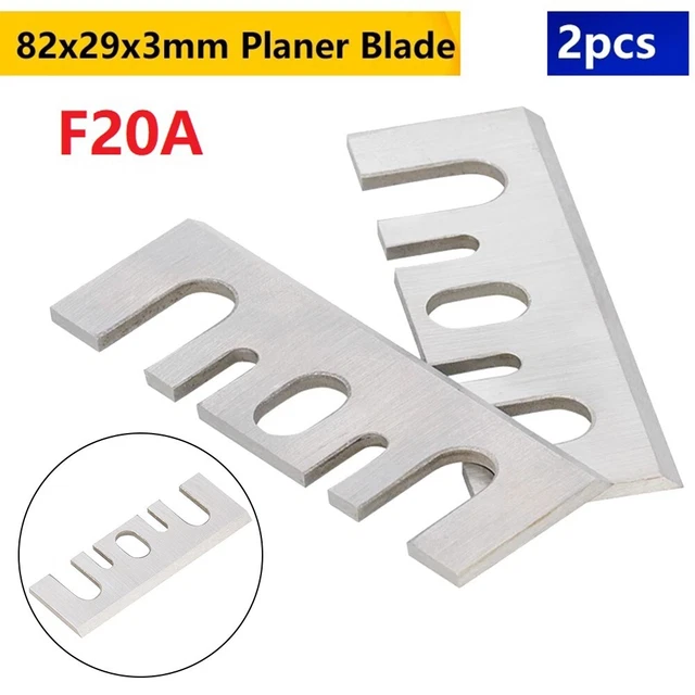 Nuevas prácticas cuchillas cepilladoras 2 ud. 82x29x3 mm aptas para cortar HSS resistencia
