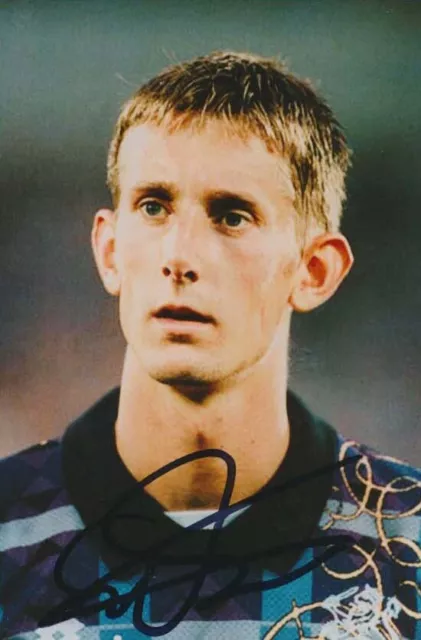 Edwin van der Sar original signiertes Foto 10 x 15 cm In Person gesammelt