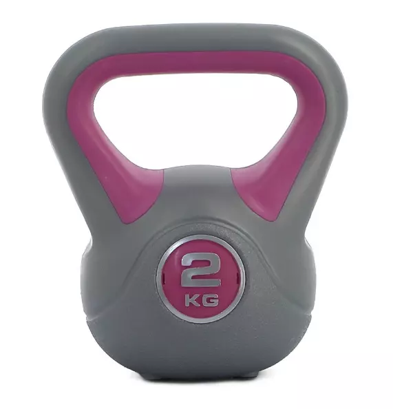 2kg  PLASTIC  Kettlebell Weight Set Home Gym fitness